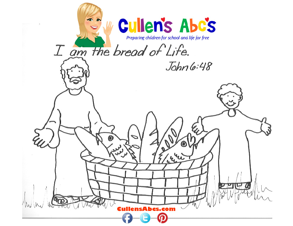 thumbnail of Bible-Key-Point-Coloring-Page-The-Bread-of-Life