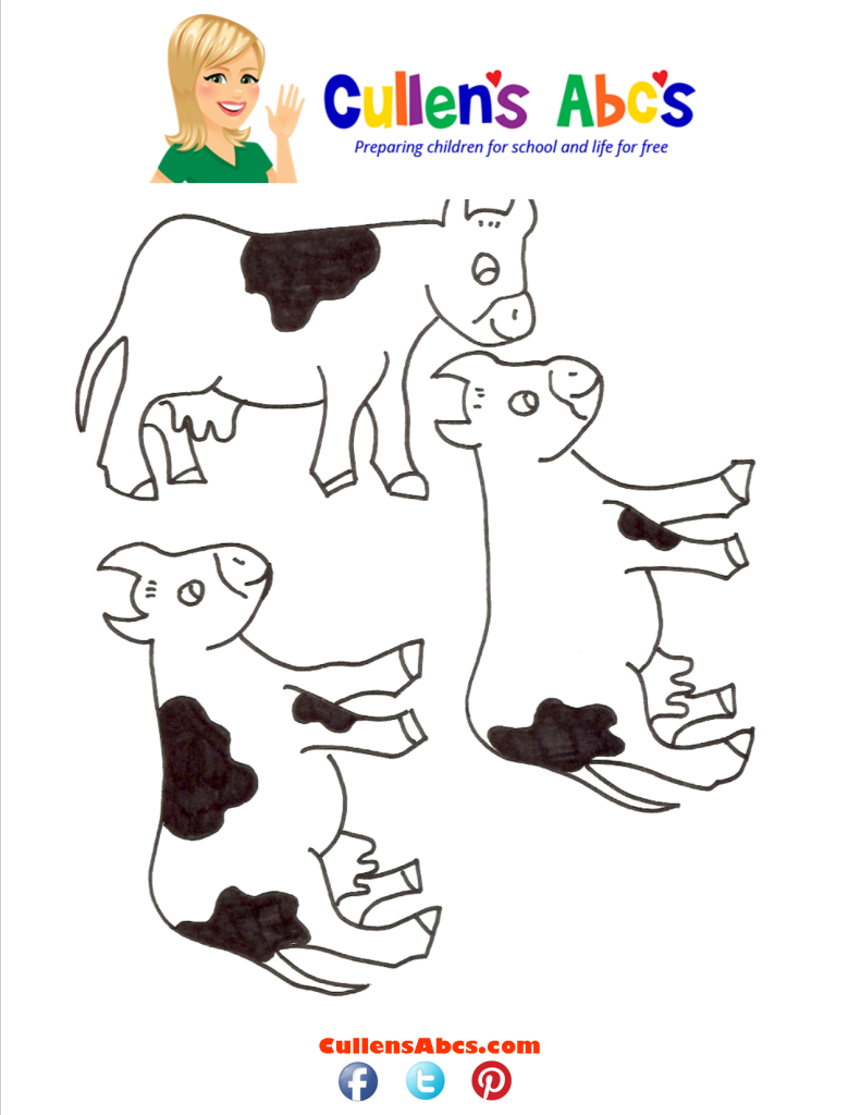 thumbnail of Cow Splotches Matching