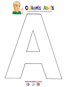 Letter A Uppercase | Free Children's Videos & Activities