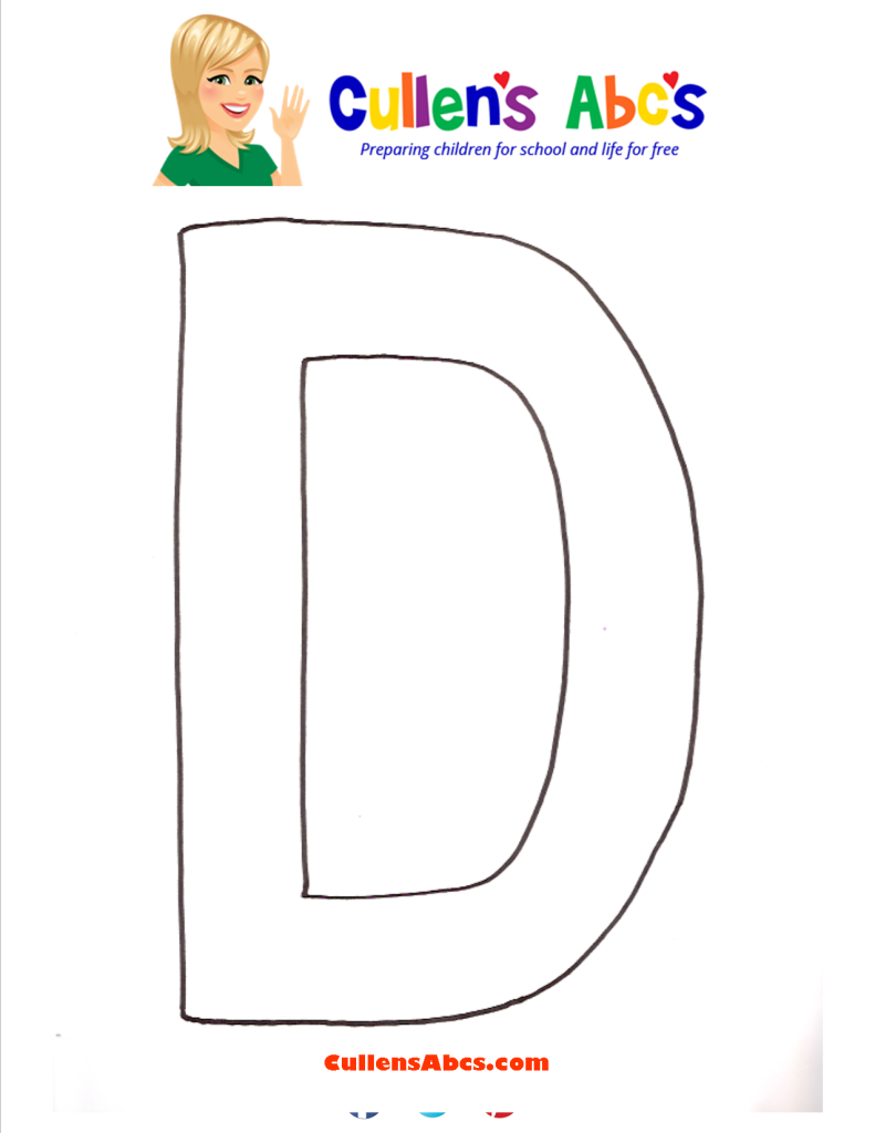 thumbnail of Letter D Uppercase