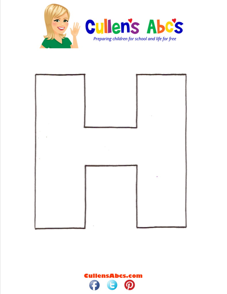 thumbnail of Letter H Uppercase