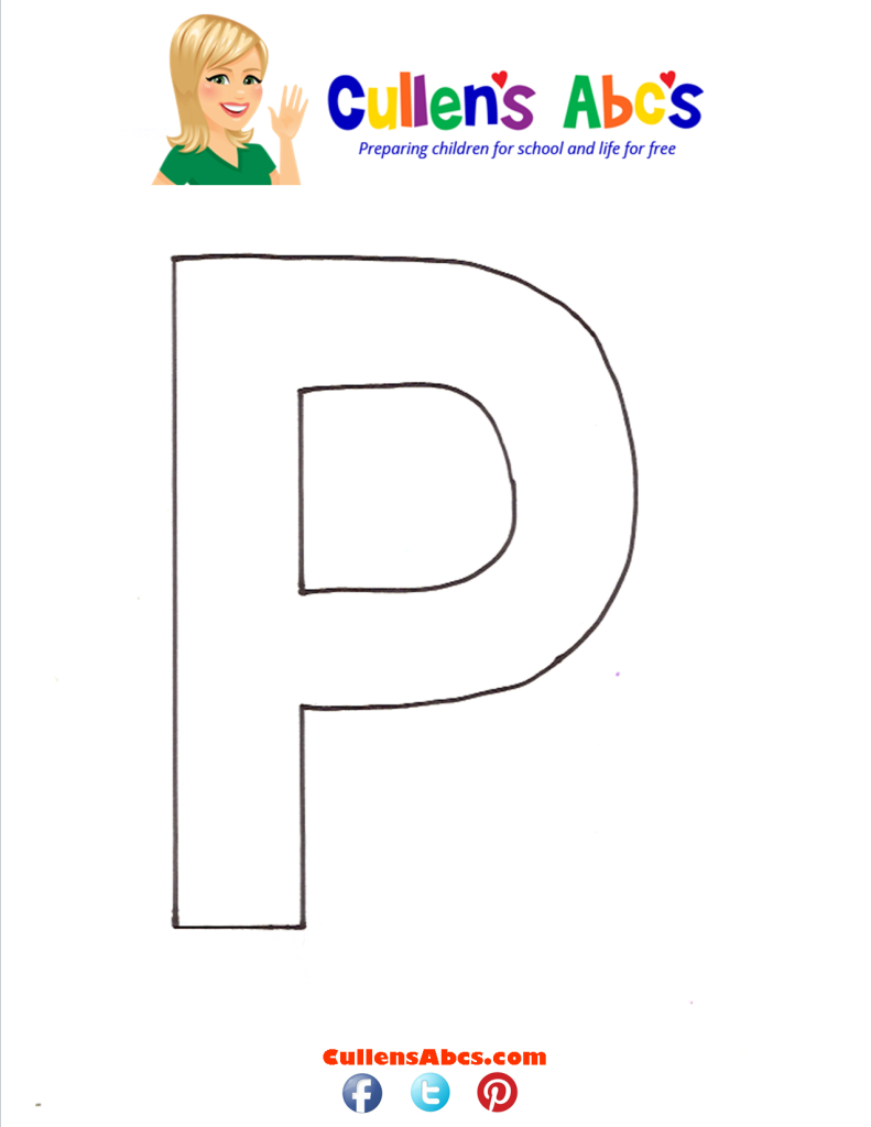 thumbnail of Letter P Uppercase