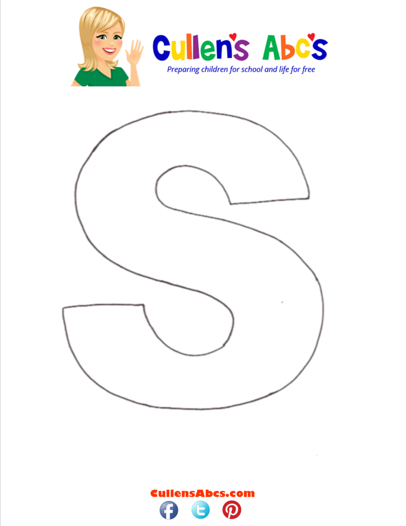 thumbnail of Letter S Uppercase
