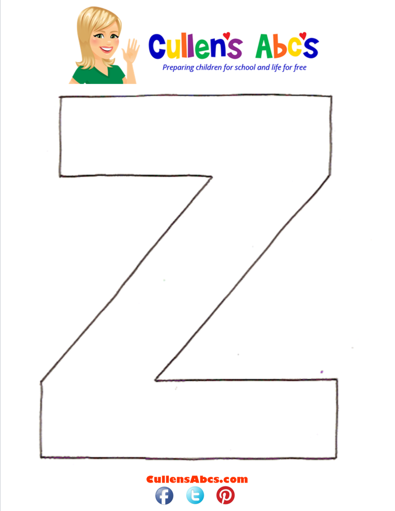 thumbnail of Letter Z Uppercase