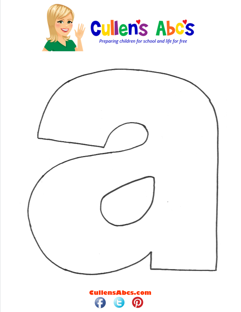 thumbnail of Letter a Lowercase