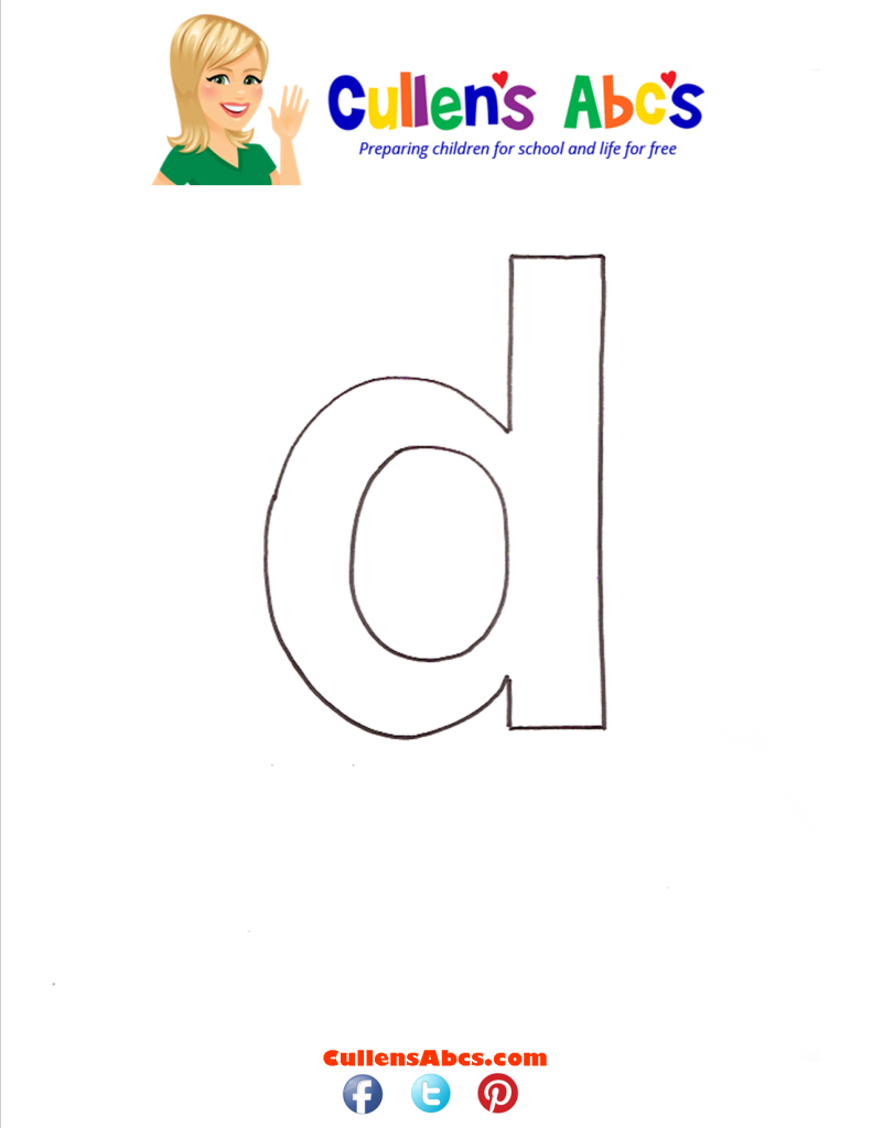 thumbnail of Letter d Lowercase