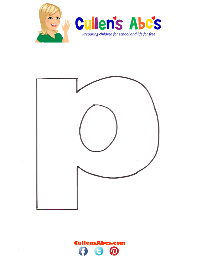 thumbnail of Letter p Lowercase