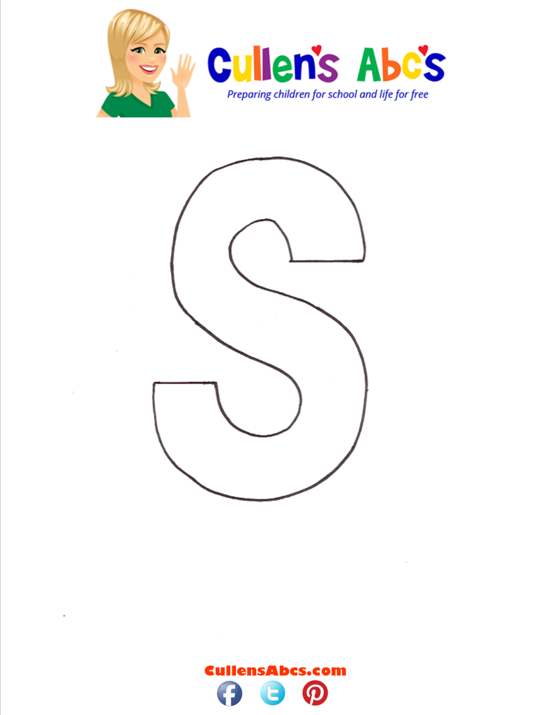 thumbnail of Letter s Lowercase