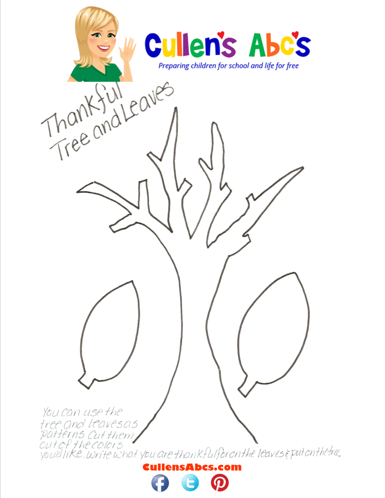 thumbnail of Thankful Tree & Leaves