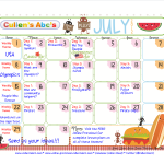 July Calendar