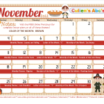 November 2012 Calendar