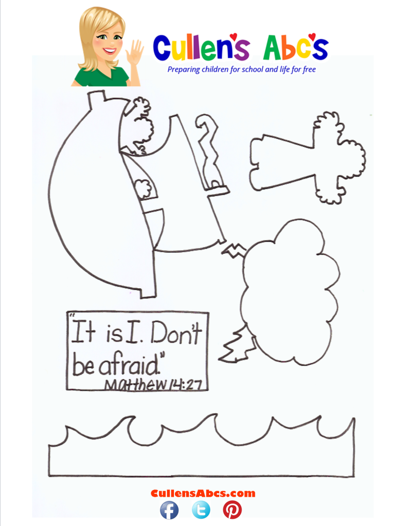 thumbnail of Bible Key Point Coloring Page – Matthew 14-27