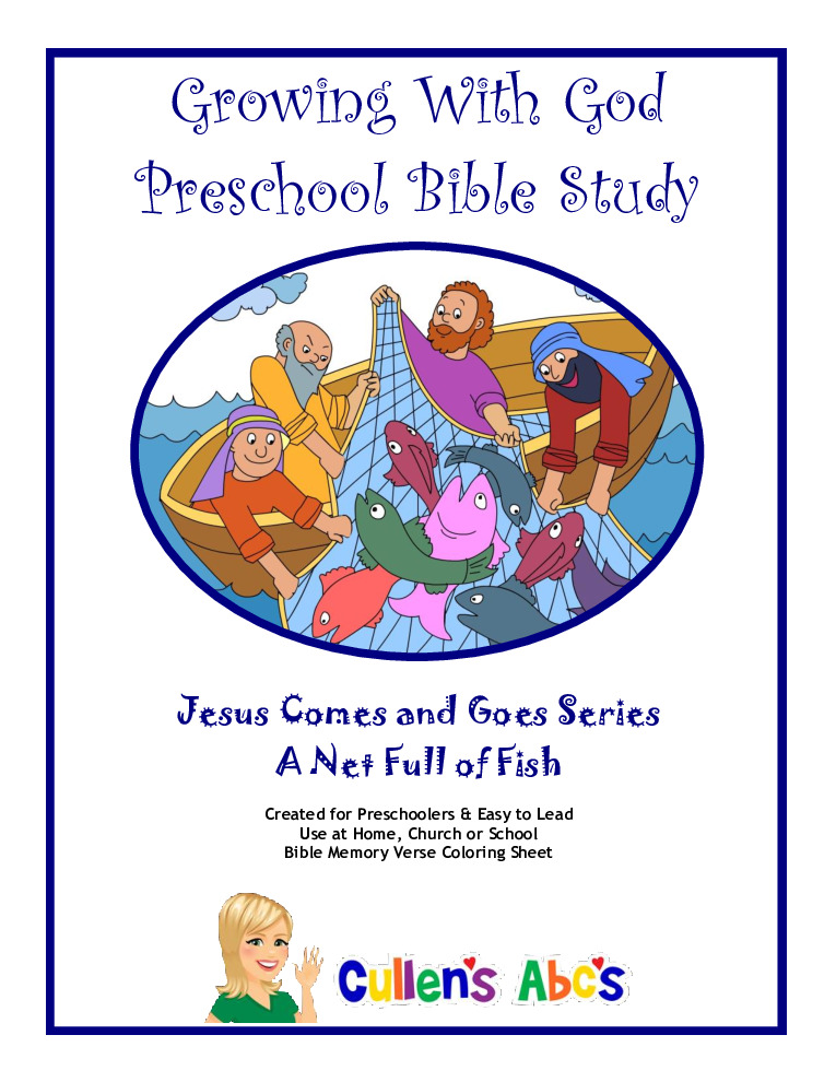 thumbnail of Growing With God – Jesus Comes and Goes – Lesson 2 of 4 – A Net Full of Fish