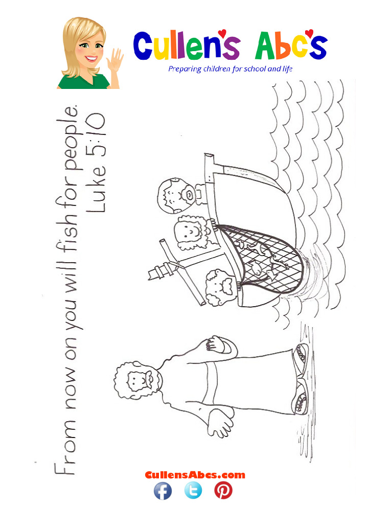 thumbnail of Bible-Key-Point-Coloring-Page-From-Now-on-you-will-fish-for-people