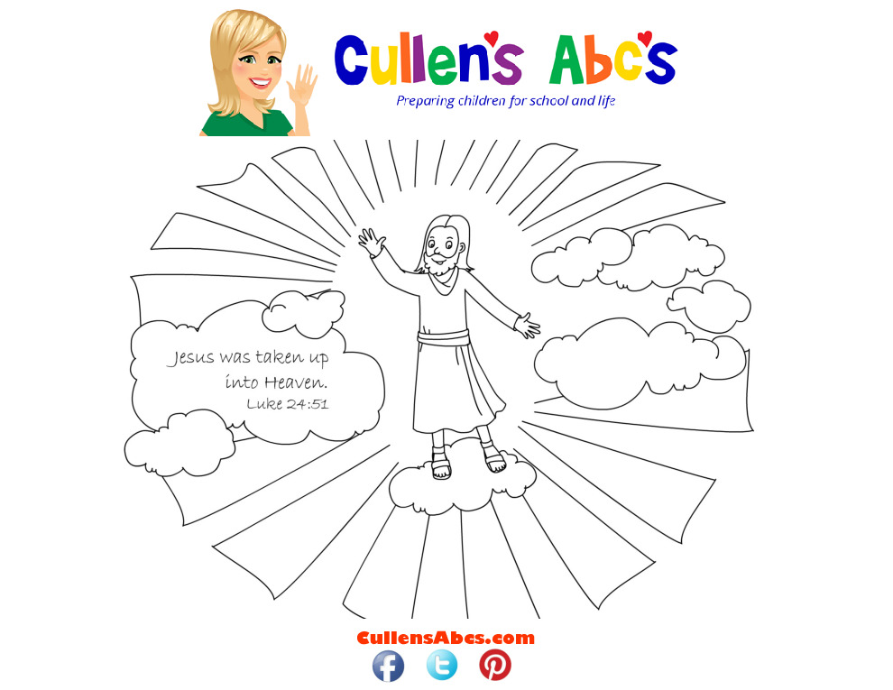 thumbnail of Bible-Memory-Verse-Coloring-Page-Jesus-Goes-to-Heaven