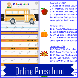 preschool activities - draft