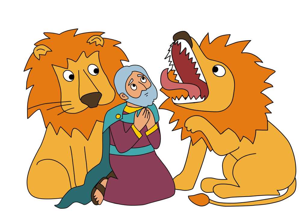 Daniel And The Lions Color 1024x744