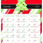 December 2014 Calendar