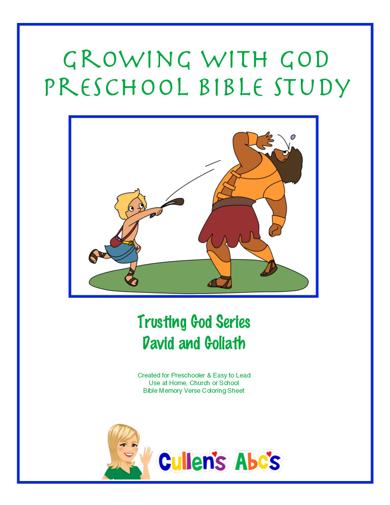 thumbnail of Growing With God – Trusting God – David and Goliath