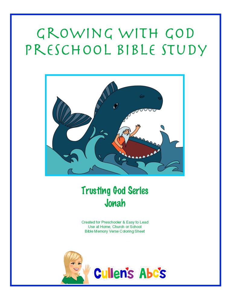thumbnail of Jonah Preschool Bible Study Lesson