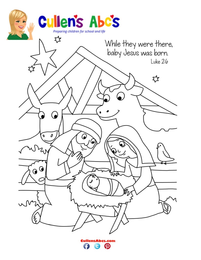 thumbnail of Bible Key Point Coloring Page | He’s Here