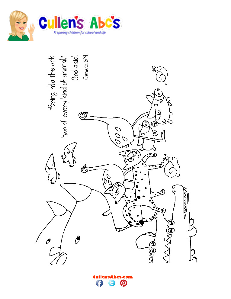 thumbnail of Bible-Key-Point-Coloring-Page-Animals-With-Noah1