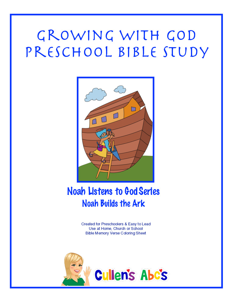 thumbnail of Growing With God – Noah Builds the Ark – Lesson 1 of 3