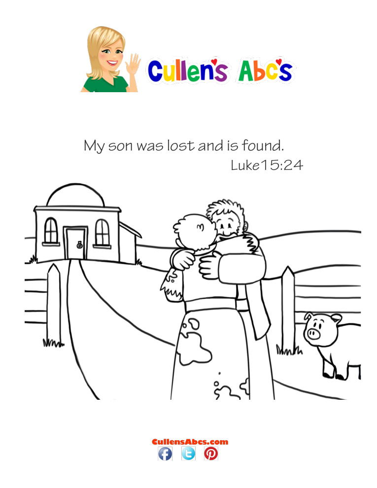 thumbnail of Bible-Key-Point-Coloring-Page-The-Lost-Son