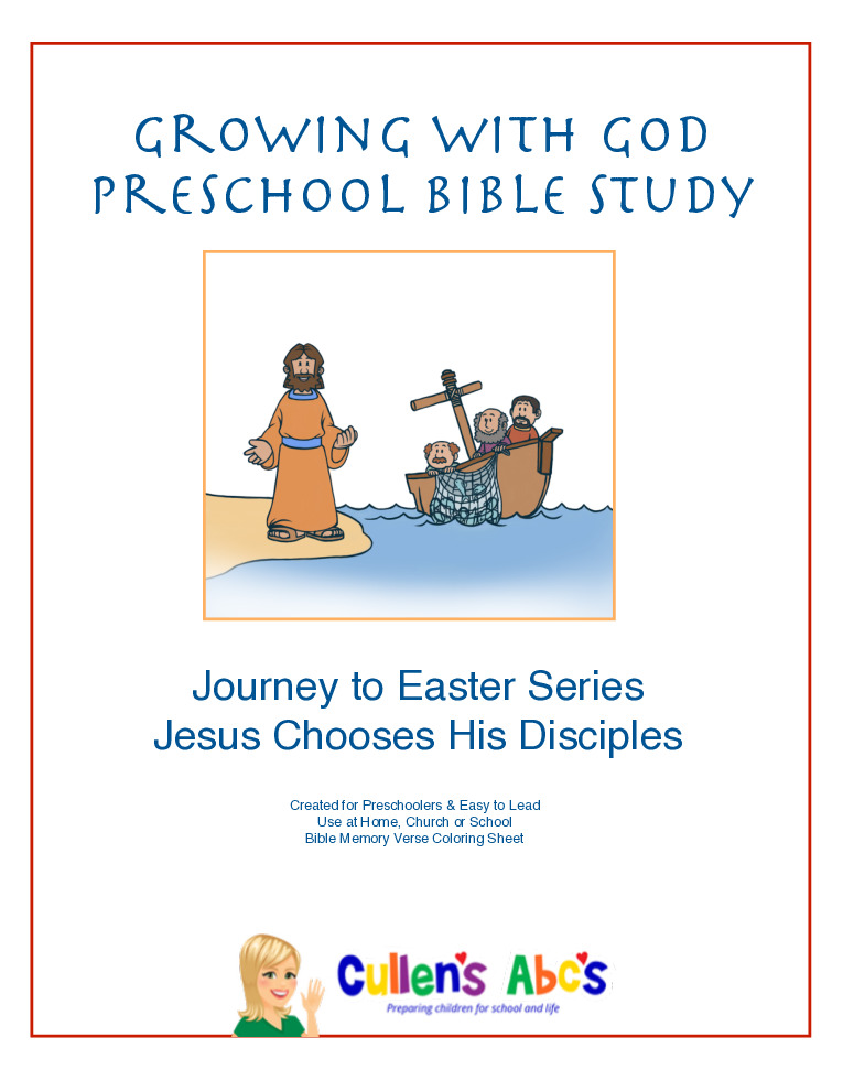 thumbnail of Growing With God – Journey To Easter Series – Jesus Chooses His Disciples – Lesson 2 of 9