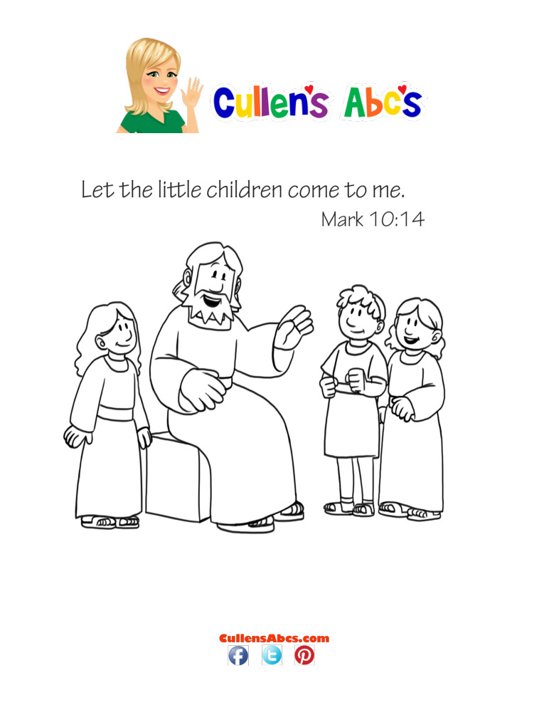 thumbnail of Bible-Key-Point-Coloring-Page-Jesus-Loves-Childre