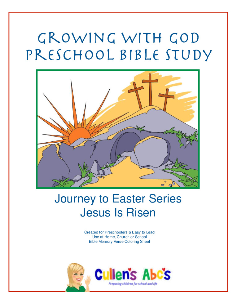 thumbnail of Growing With God – Journey To Easter – Jesus Is Risen – Lesson 9 of 9.compressed