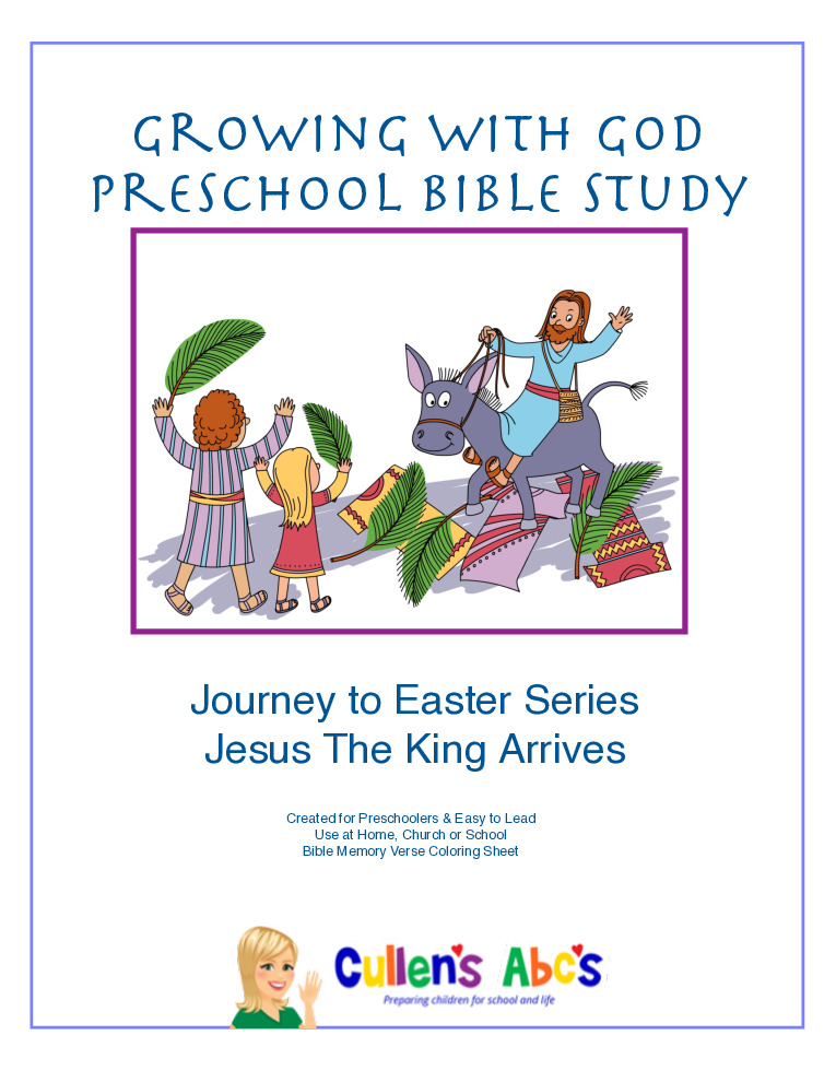 thumbnail of Growing With God – Journey To Easter Series – The King Arrives – Lesson 7 of 9