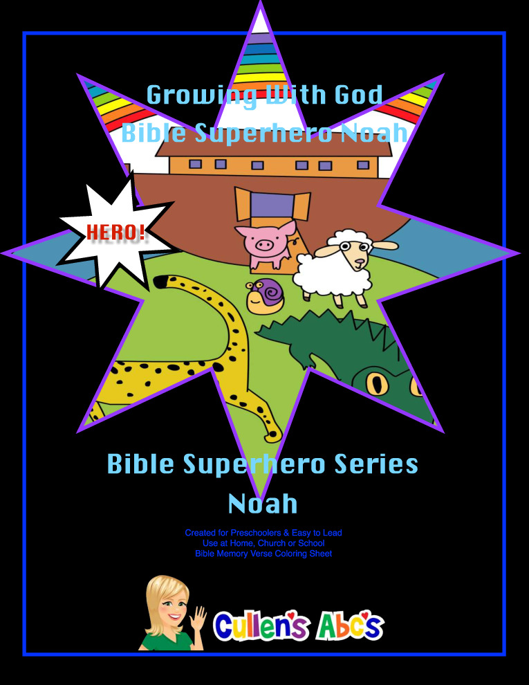 thumbnail of Growing With God – Bible Superheroes – Noah – Lesson 2 or 6c