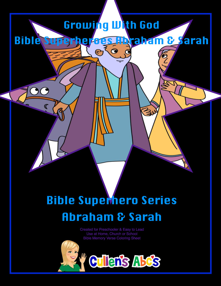 thumbnail of Growing With God – Bible Superheroes – Abraham and Sarah – Lesson 6 of 6c