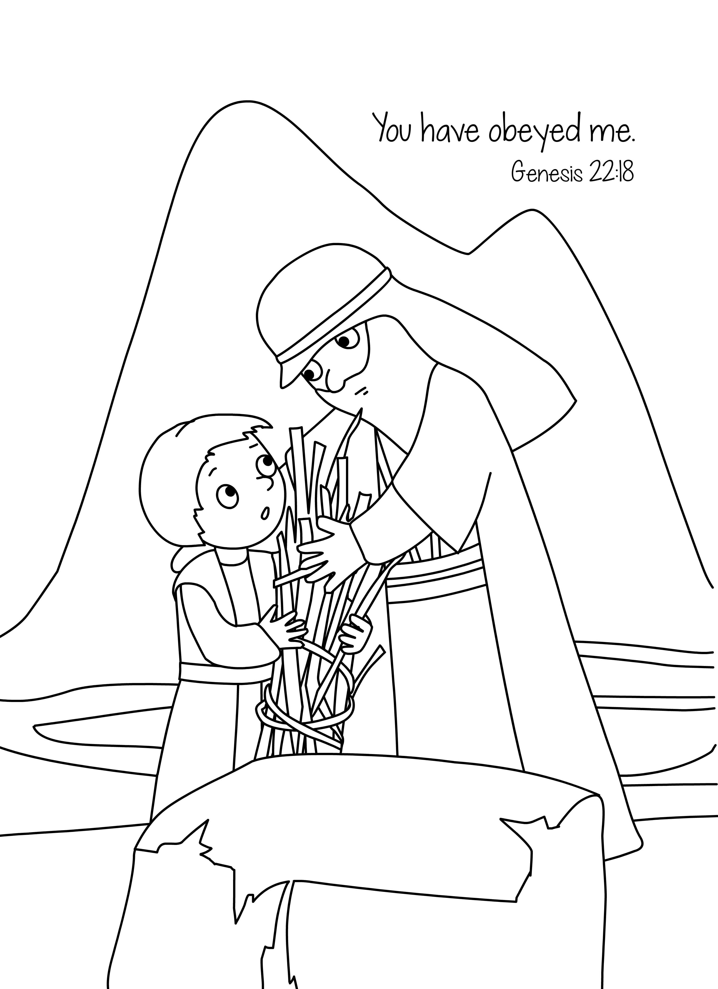 Isaac Name Coloring Page Coloring Pages