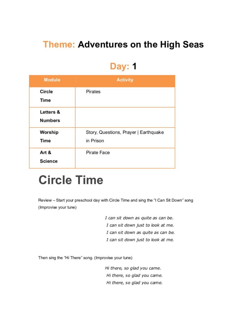 thumbnail of Adventures on the High Seas – Lesson Plan