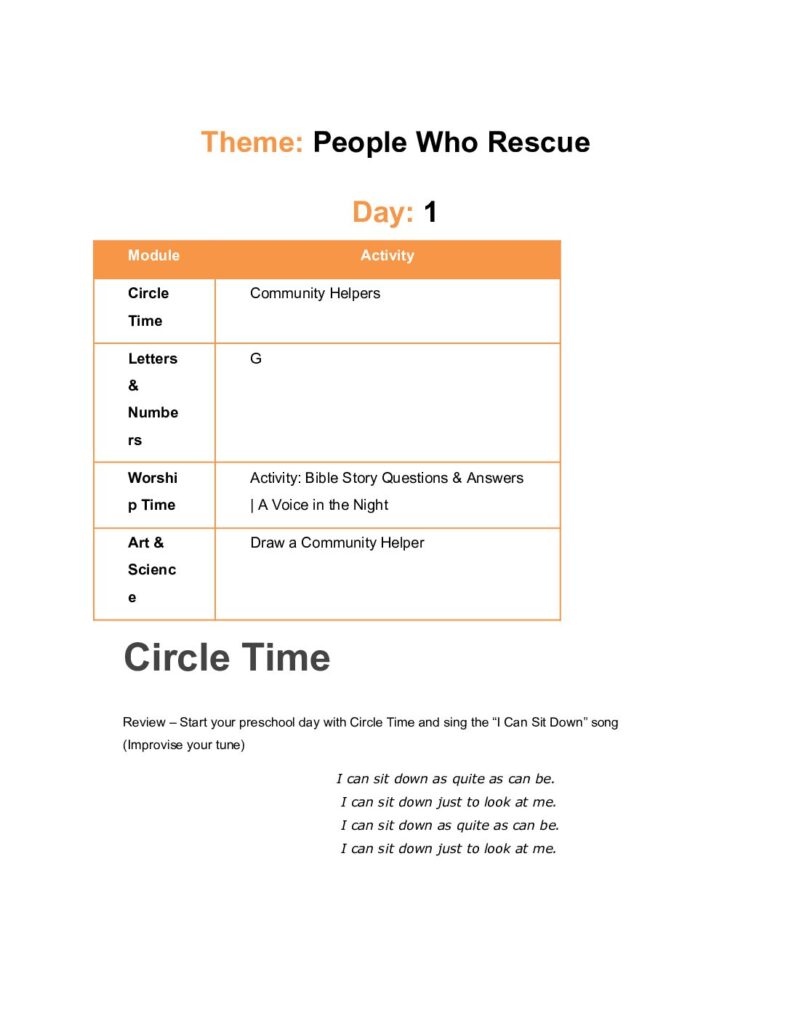 thumbnail of People Who Rescue – Lesson Plan